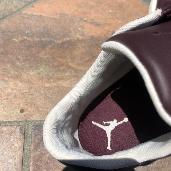 *SOLD* Jordan V.5 Low Deep Burgundy Brown Leather Sz 9.5 - Picture 5 of 10